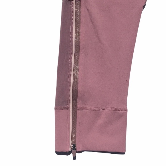 Fabletics Demi Lovato Define High Waisted Capri Zipper Mesh Leggings - Picture 5 of 10